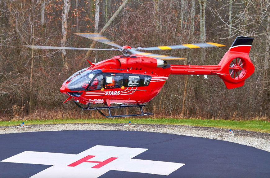 STARS AIR AMBULANCE DELIVERS TENTH AIRBUS H145 HELICOPTER